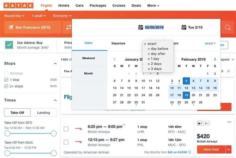 kayak air flight|kayak flights flexible dates.